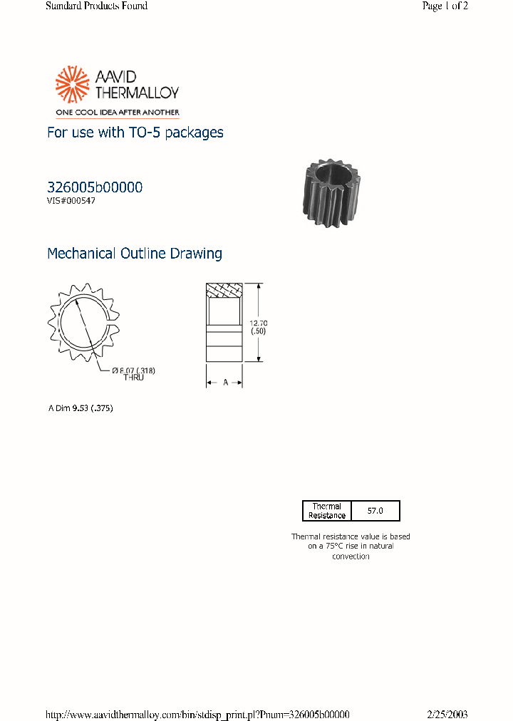 326005B00000_1199152.PDF Datasheet