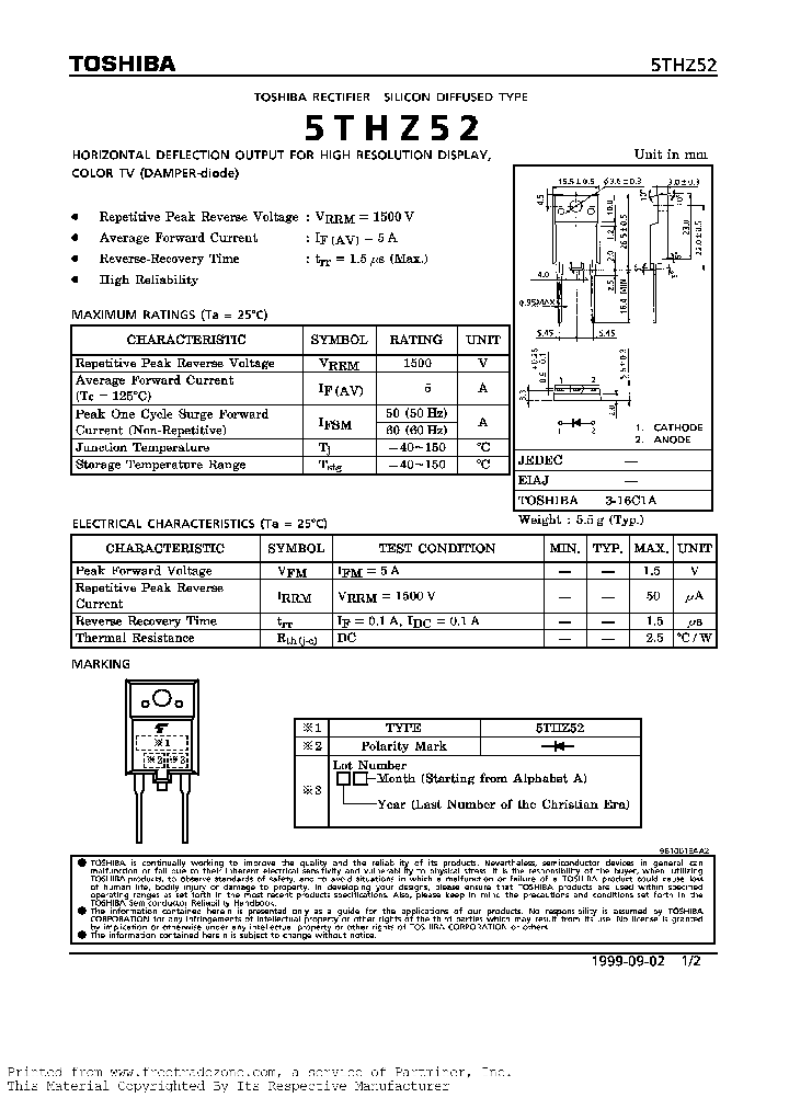 5THZ52_1200813.PDF Datasheet