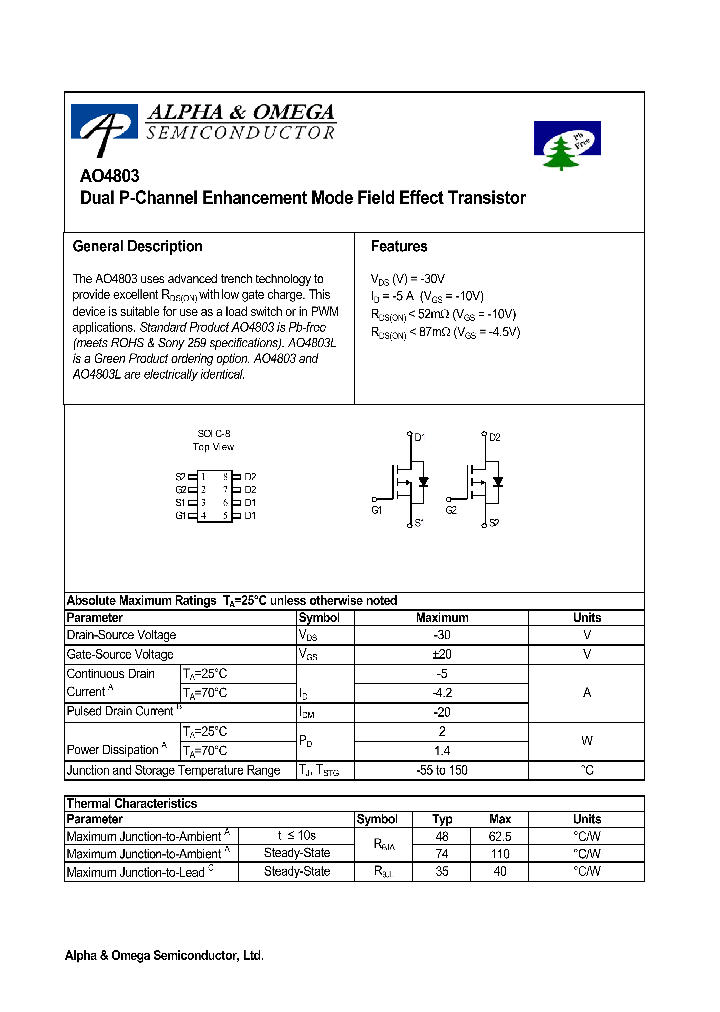 AO4803_1173908.PDF Datasheet