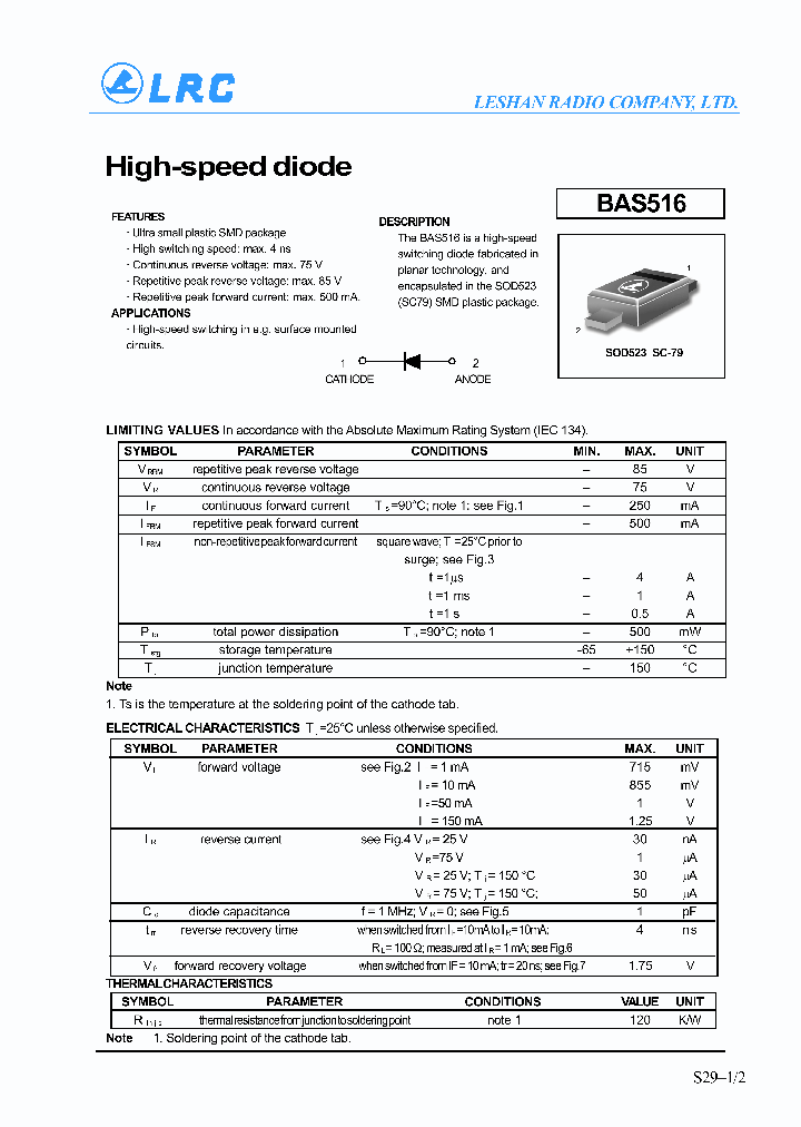 BAS516_1149570.PDF Datasheet