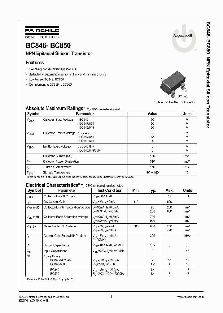 BC850_1218057.PDF Datasheet