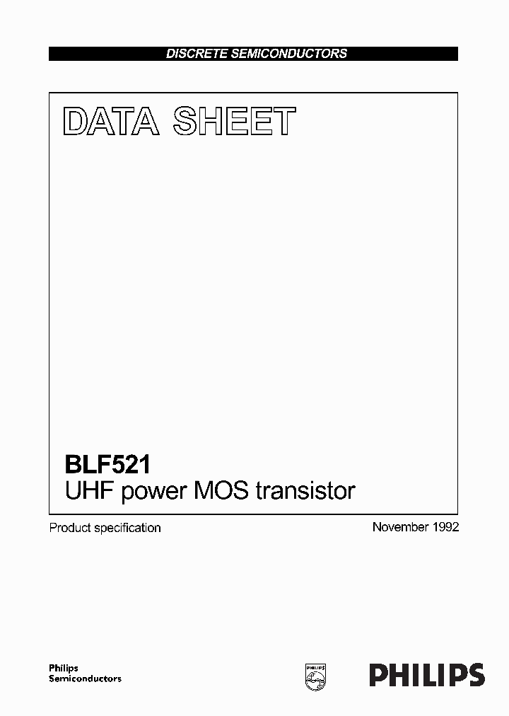 BLF521_1219713.PDF Datasheet