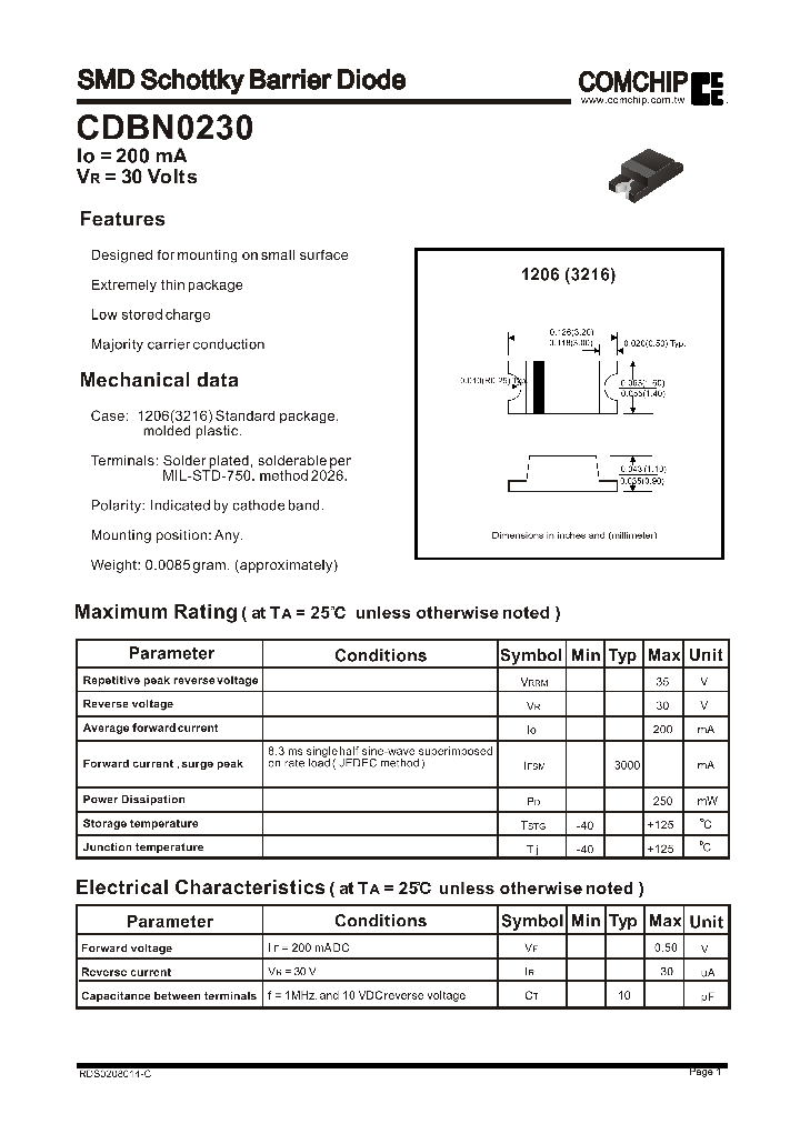 CDBN0230_1225224.PDF Datasheet