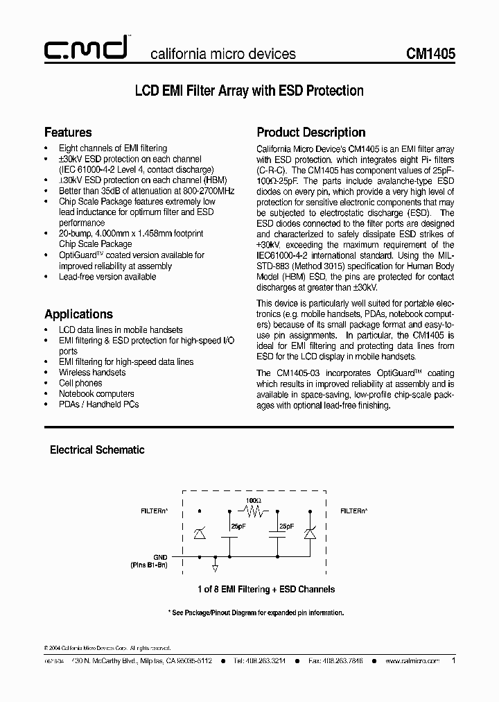 CM1405-03CP_1226739.PDF Datasheet