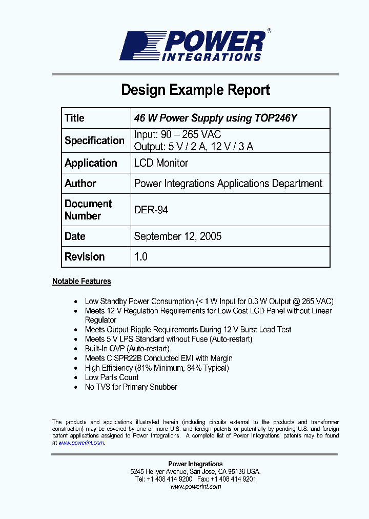 DER-94_1232182.PDF Datasheet