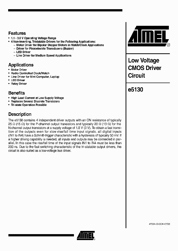 E5130-DIT_1235516.PDF Datasheet