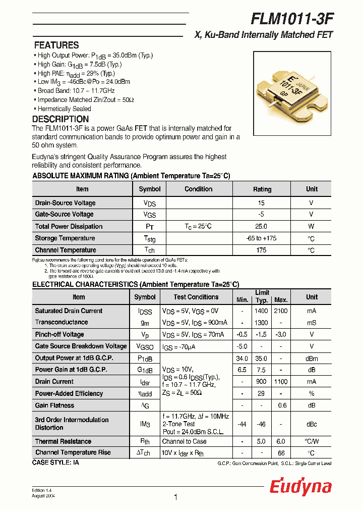 FLM1011-3F_1135776.PDF Datasheet