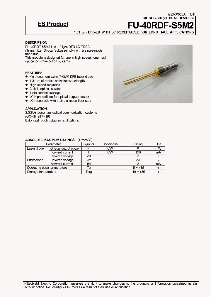 FU-40RDF-S5M2_1243323.PDF Datasheet