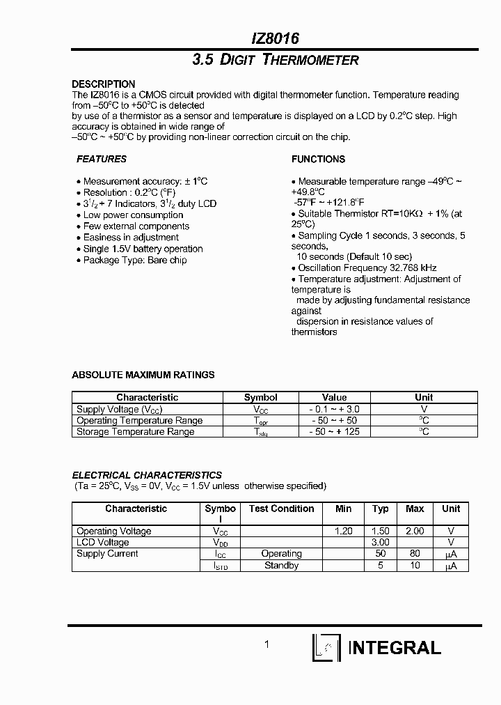 IZ8016_1258356.PDF Datasheet