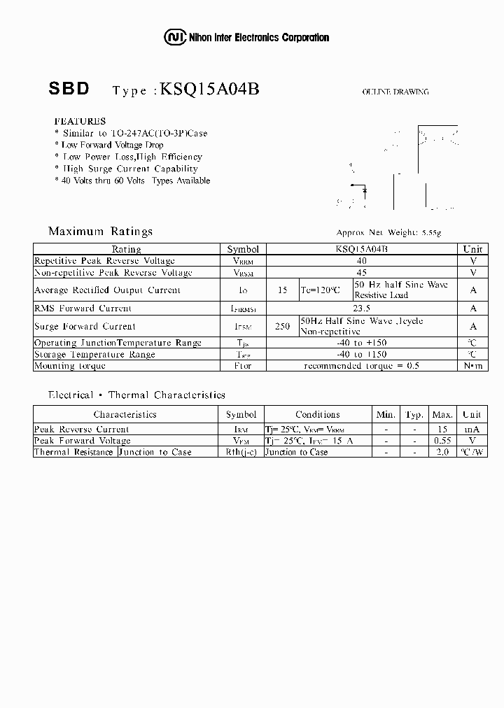 KSQ15A04B_1261473.PDF Datasheet