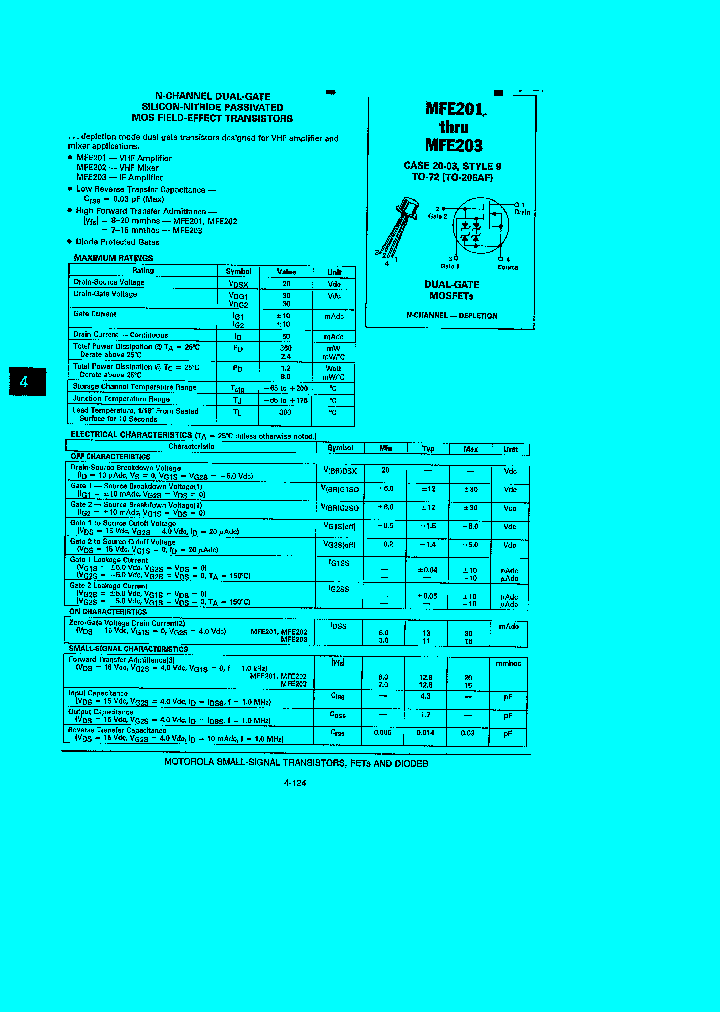 MFE201_731821.PDF Datasheet