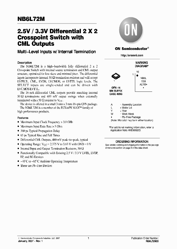 NB6L72MMNG_1121060.PDF Datasheet