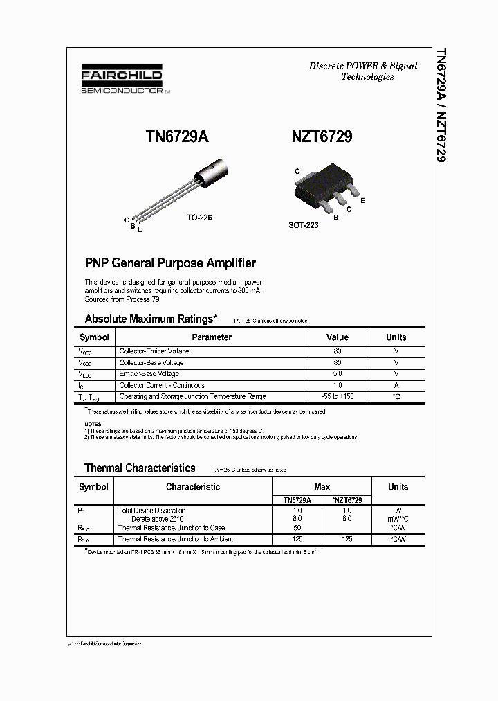 NZT6729_1053610.PDF Datasheet