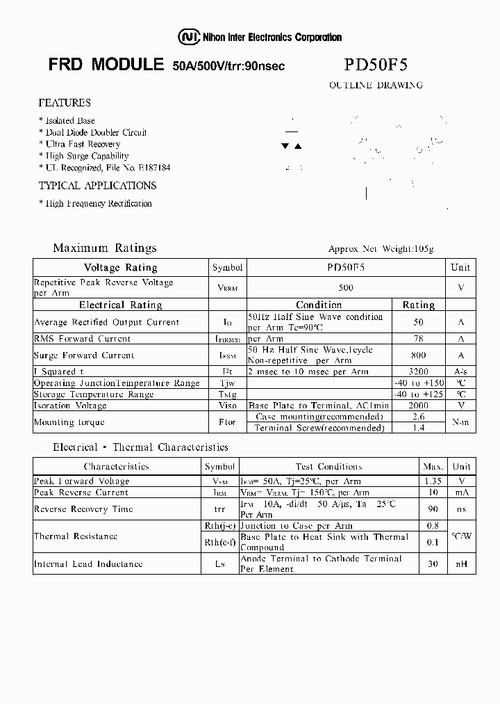 PD50F5_1294629.PDF Datasheet