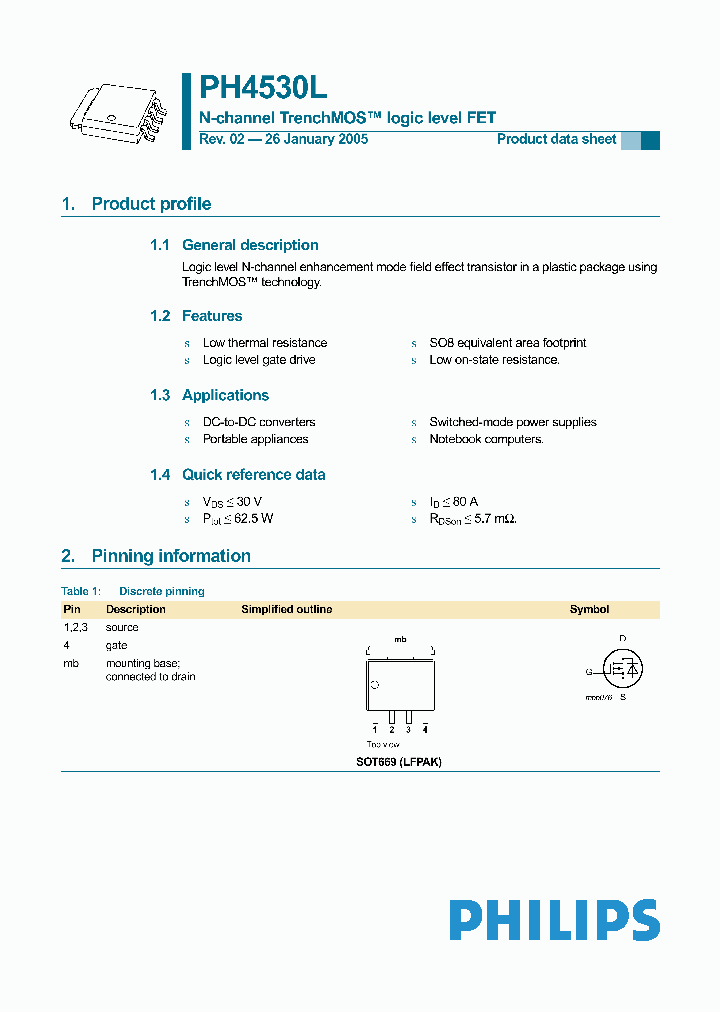 PH4530L_1295393.PDF Datasheet