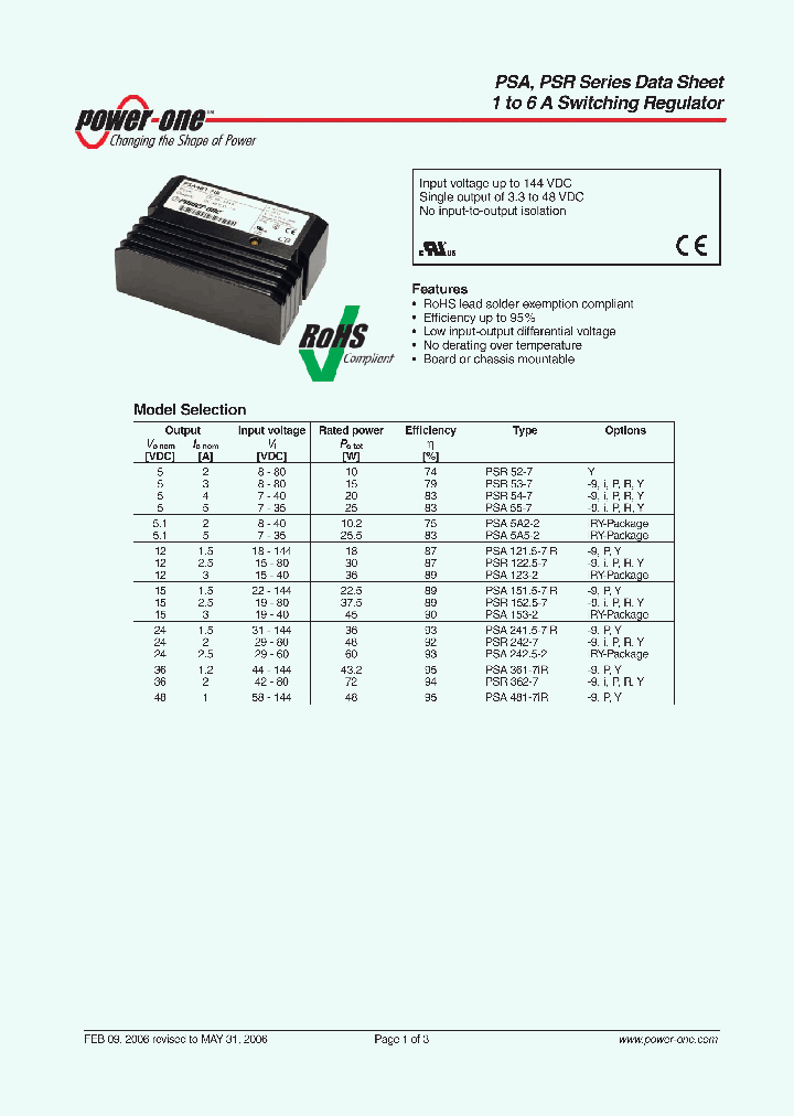 PSR52-706_1142107.PDF Datasheet