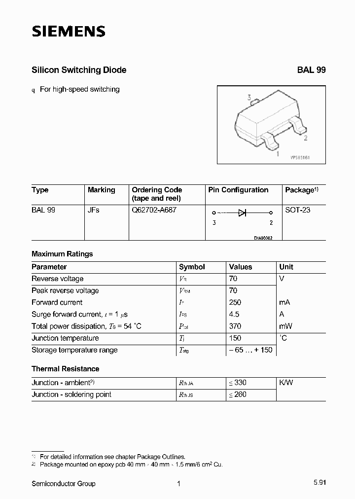 BAL99_1152593.PDF Datasheet