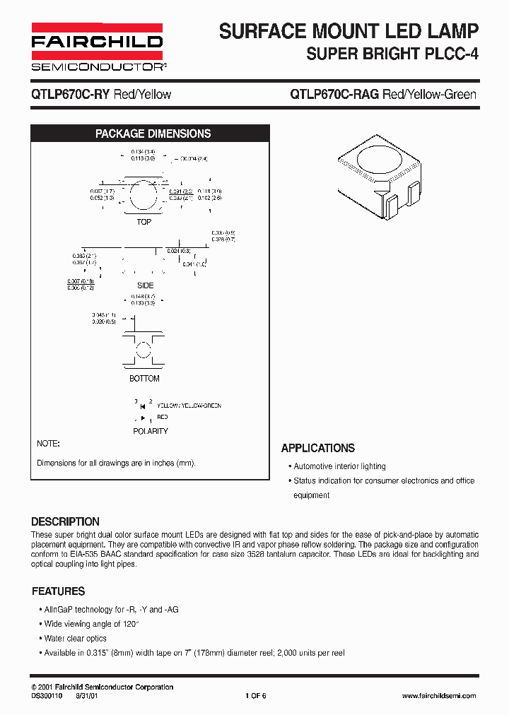 QTLP670C-RY_1300185.PDF Datasheet