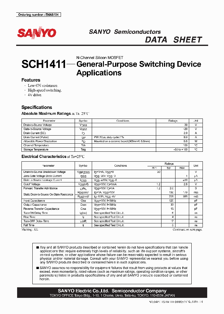 SCH1411_1095557.PDF Datasheet