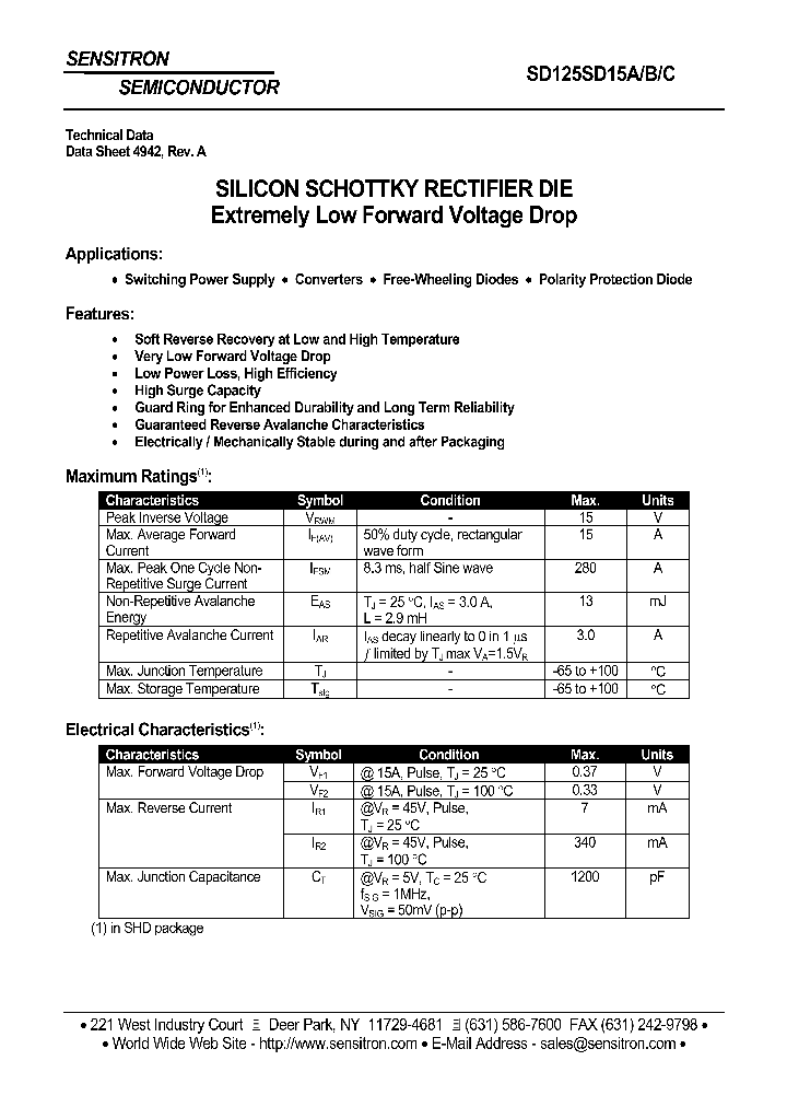 SD125SD15A_1091430.PDF Datasheet