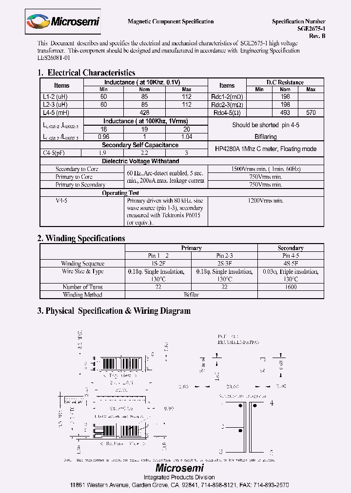 SGE2675-1_1058909.PDF Datasheet