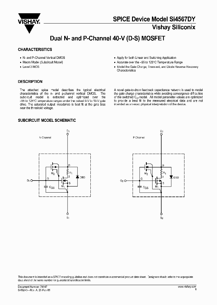 SI4567DY_1133115.PDF Datasheet