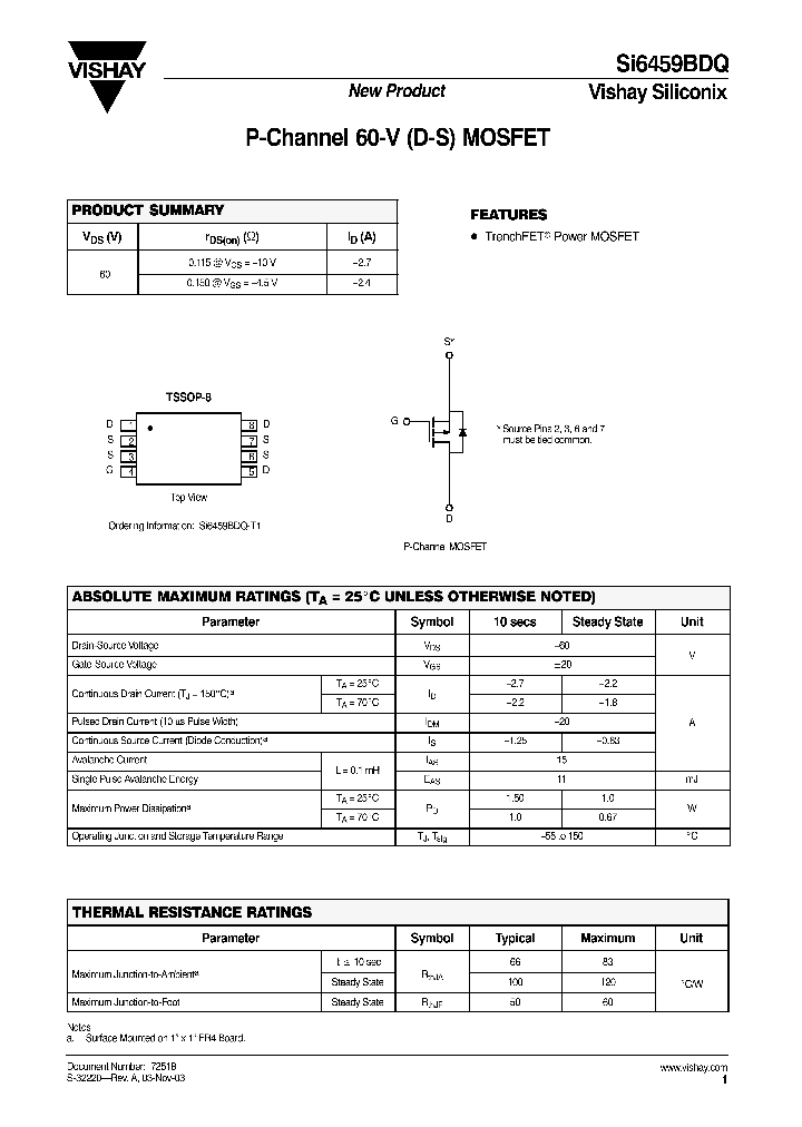 SI6459BDQ-T1_1309078.PDF Datasheet