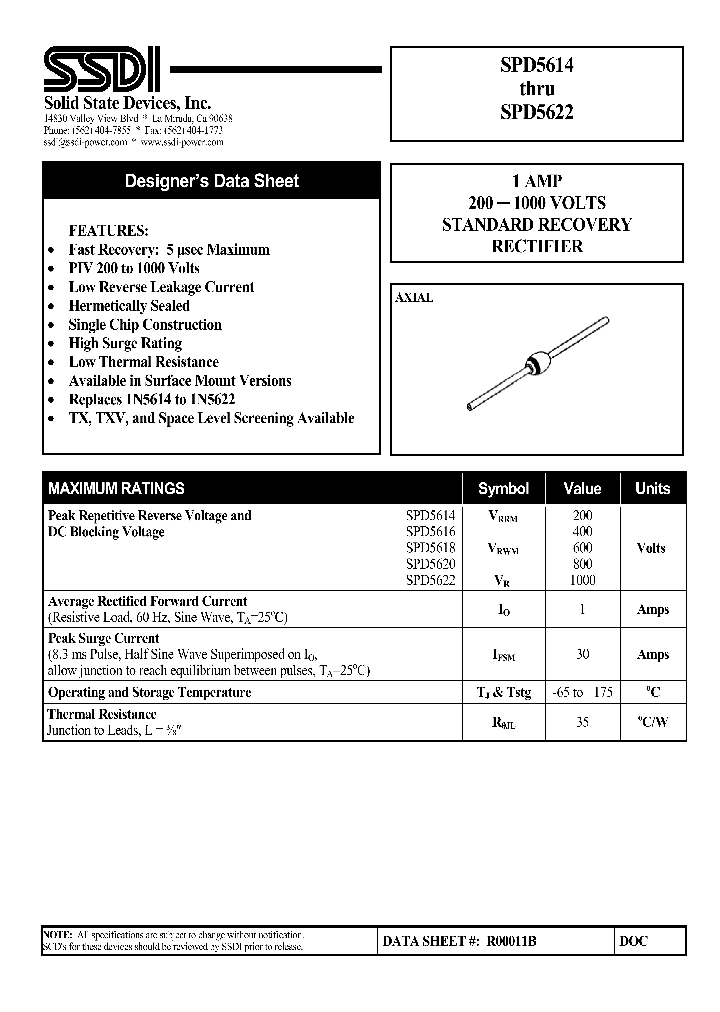 SPD5622_1315401.PDF Datasheet