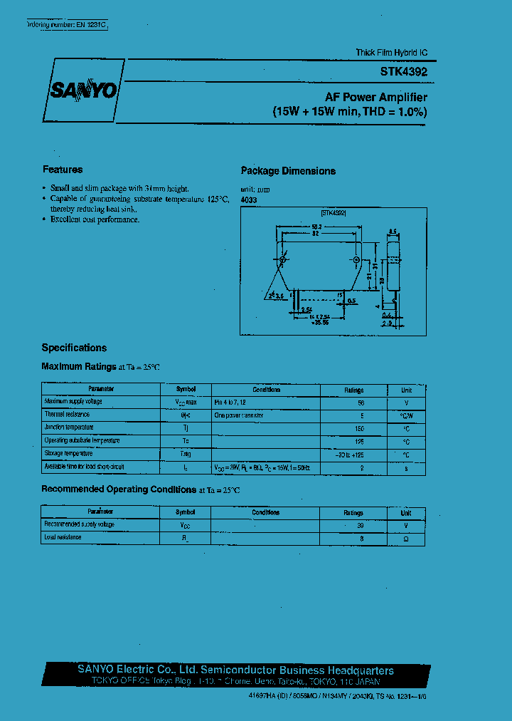 STK4392_1163226.PDF Datasheet