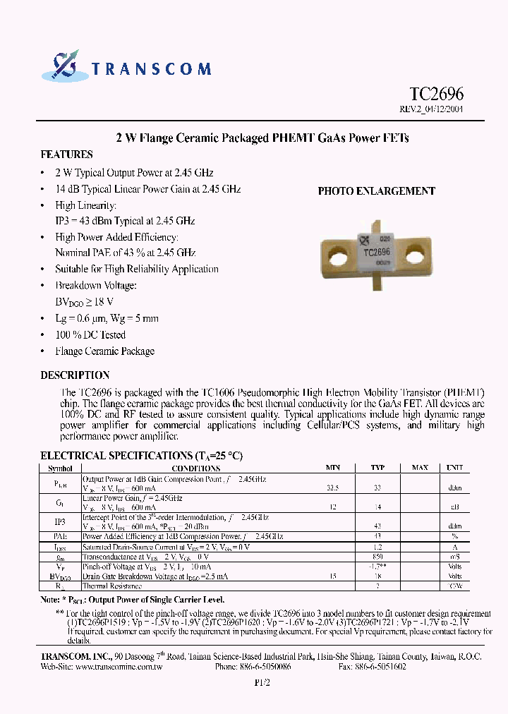 TC2696_1322043.PDF Datasheet