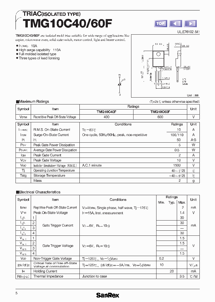 TMG10C40_1132263.PDF Datasheet