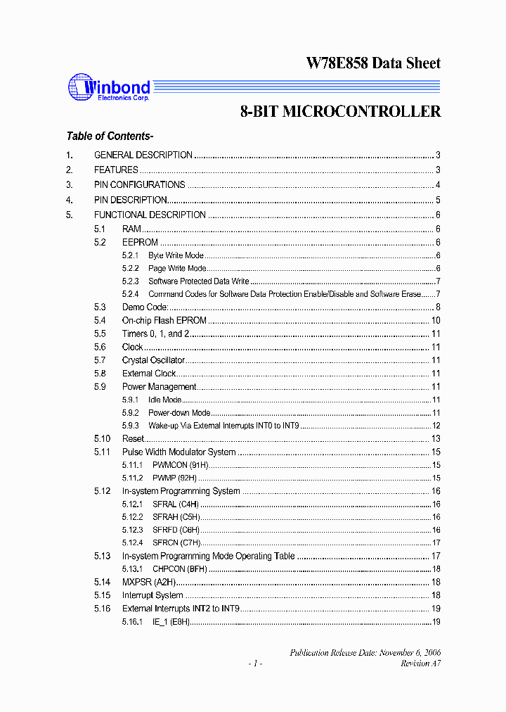 W78E85806_1335713.PDF Datasheet