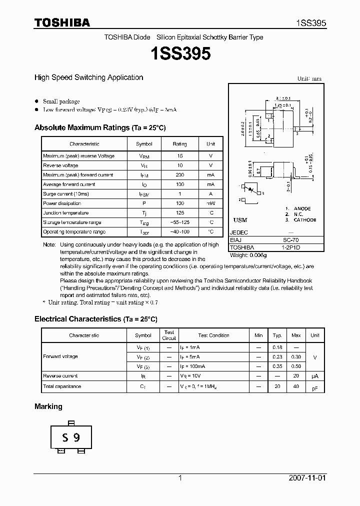 1SS39507_4126179.PDF Datasheet