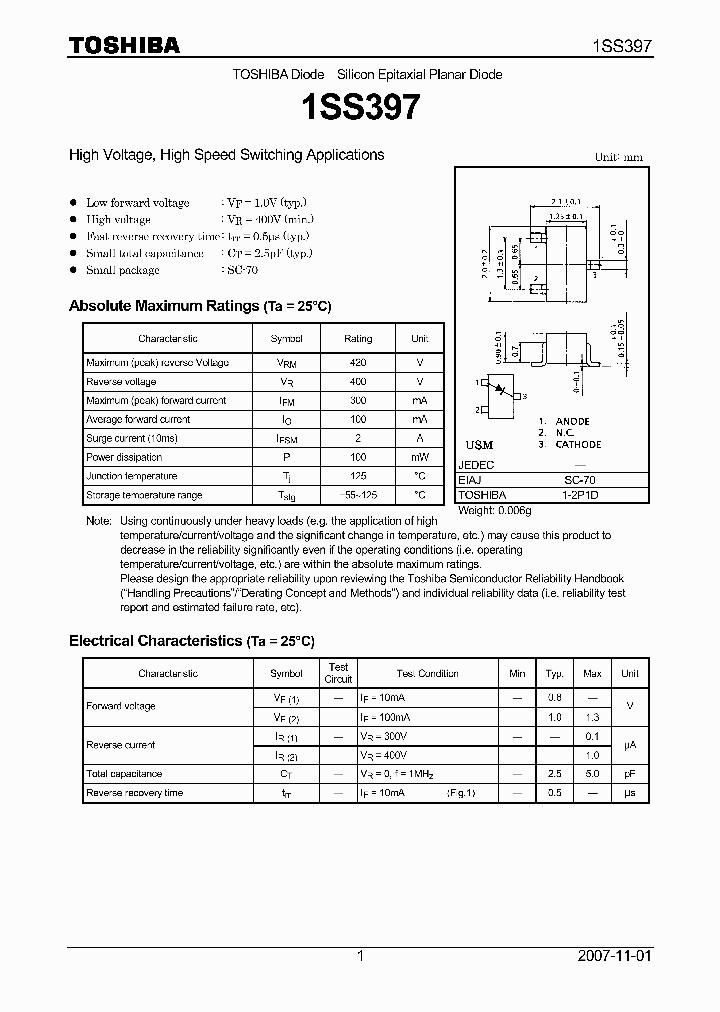 1SS39707_4126177.PDF Datasheet