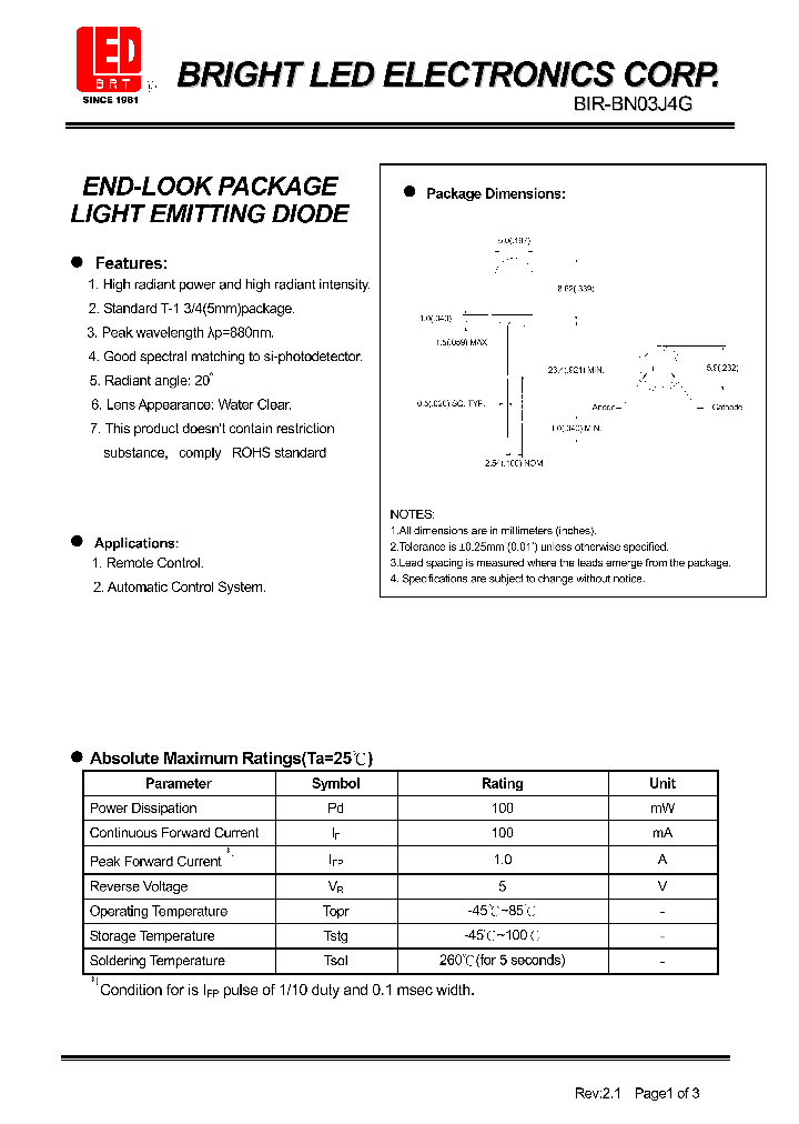 BIR-BN03J4G_4164223.PDF Datasheet