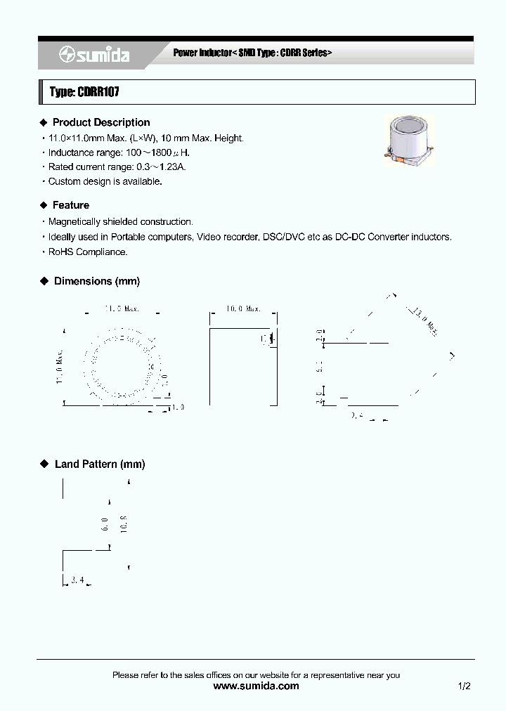 CDRR107NP-151MC_4137895.PDF Datasheet