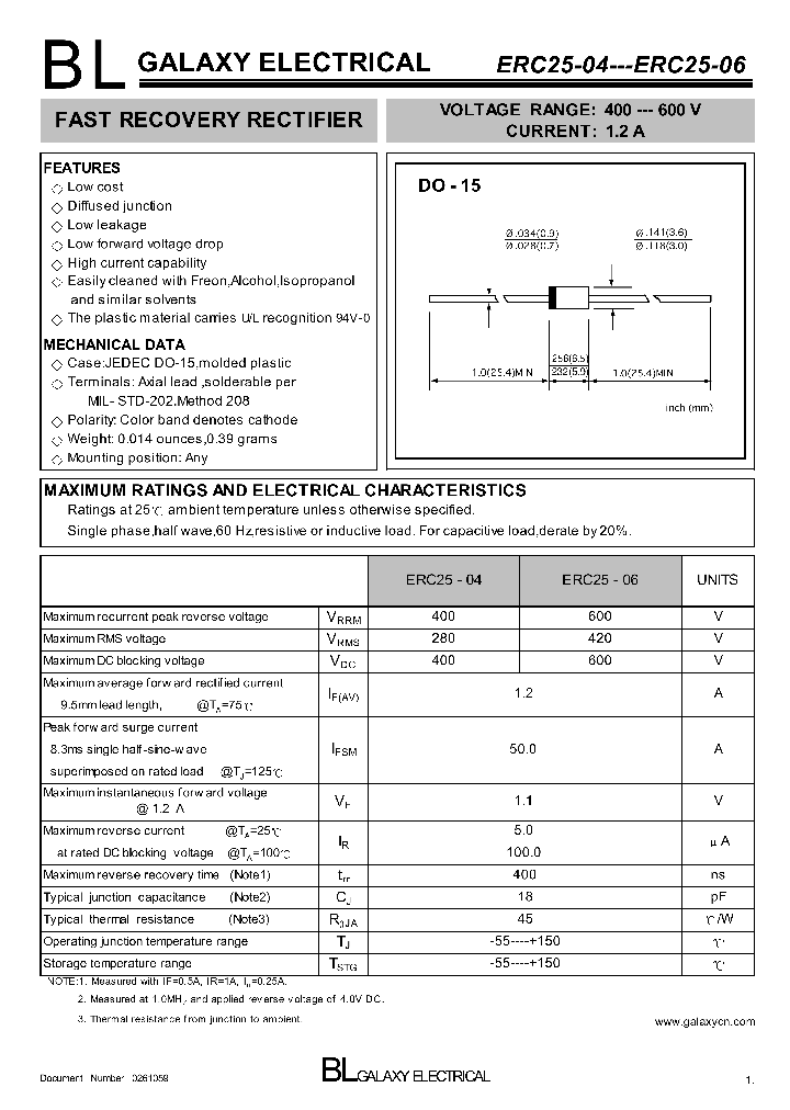 ERC25-04_4140633.PDF Datasheet