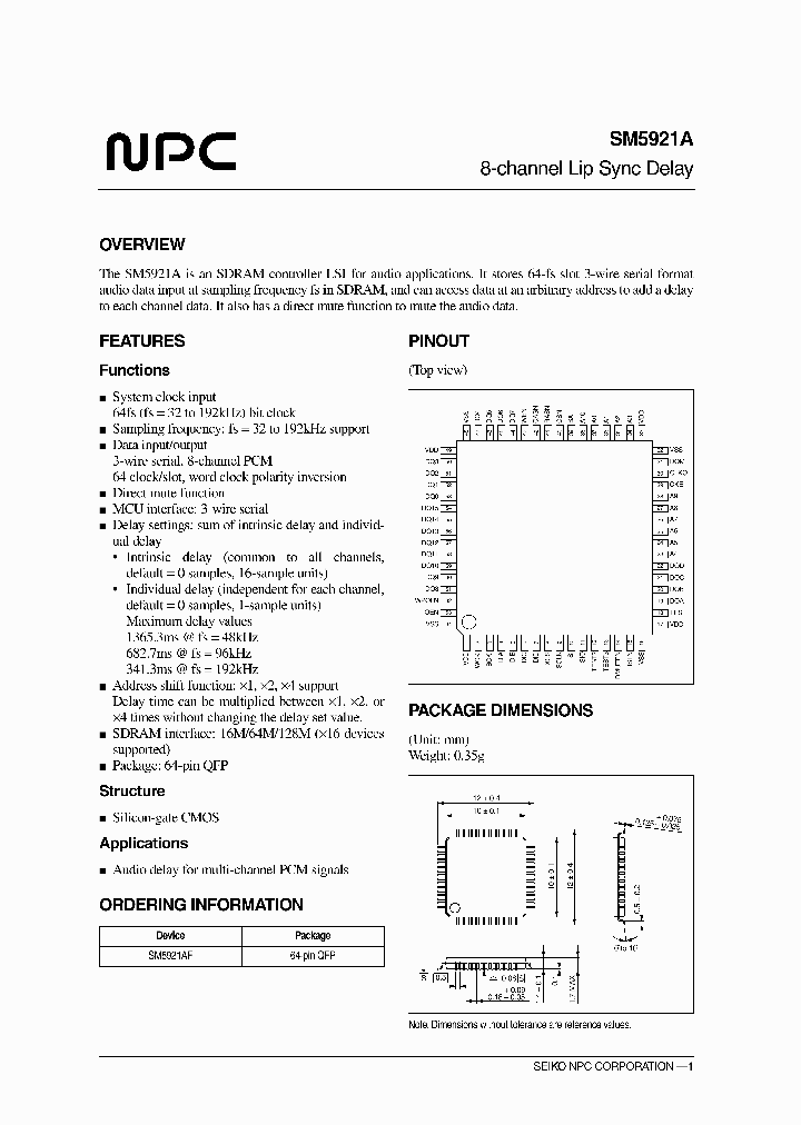 SM5921A_4127518.PDF Datasheet