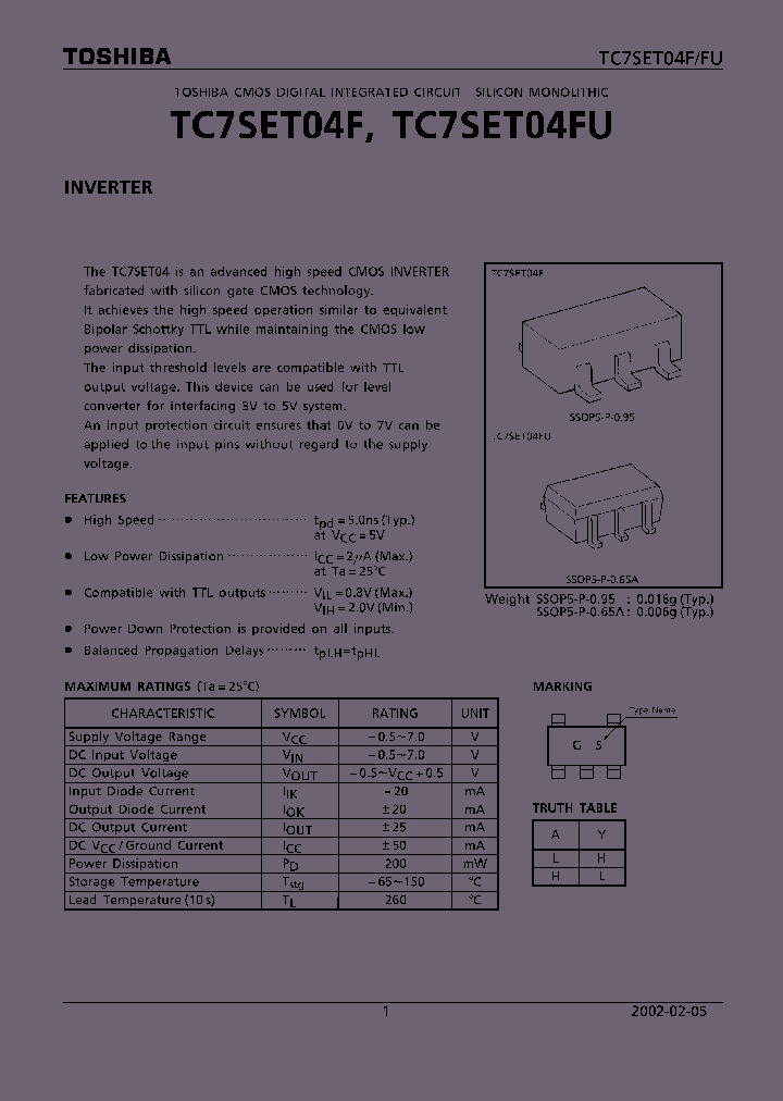 TC7SET04F02_4133158.PDF Datasheet