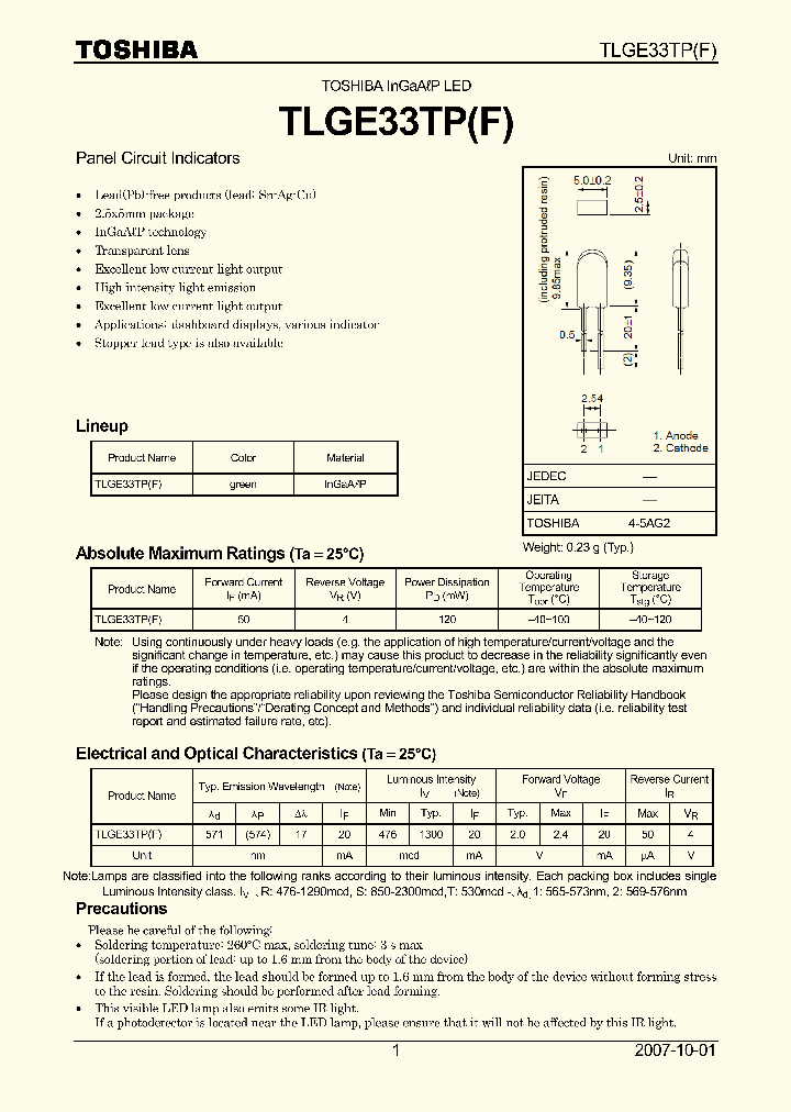 TLGE33TP_4132289.PDF Datasheet