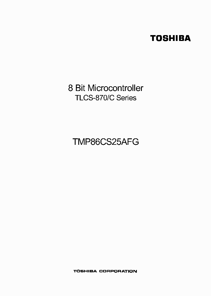 TMP86CS25AFG_4125668.PDF Datasheet