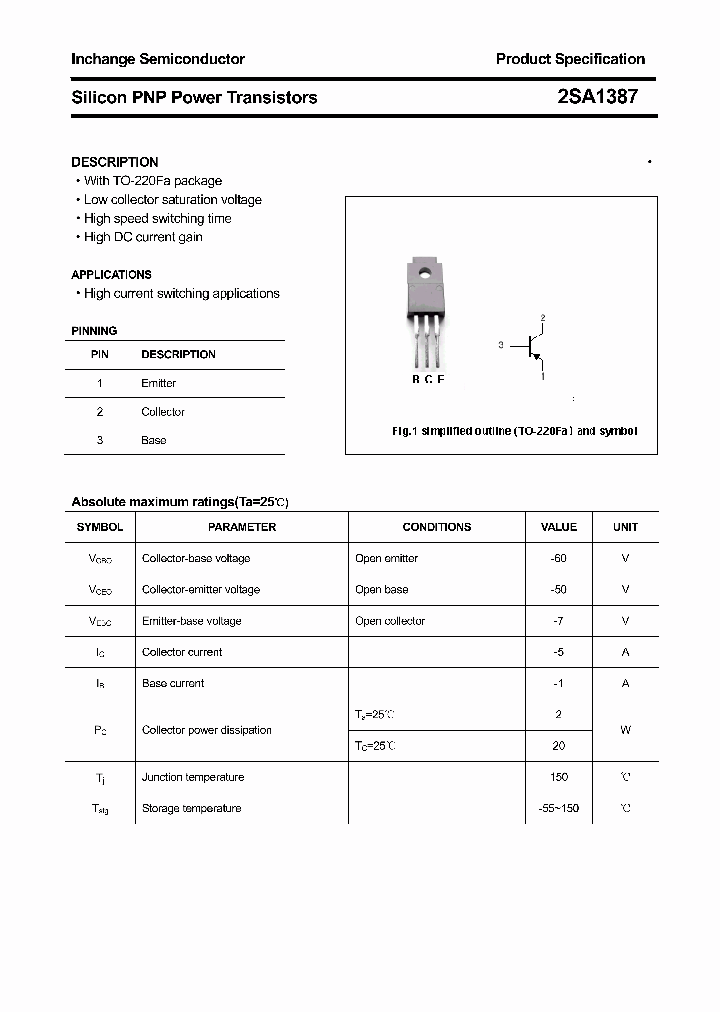 2SA1387_4340826.PDF Datasheet