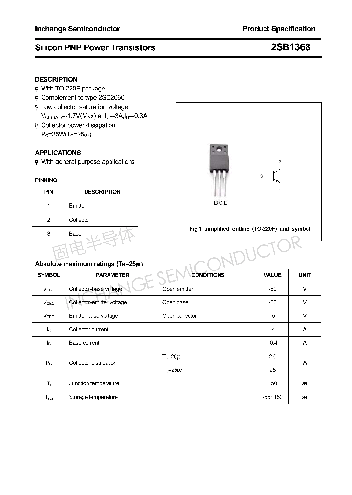 2SB1368_4362372.PDF Datasheet