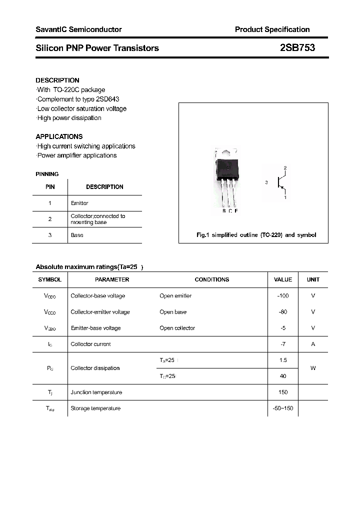 2SB753_4394509.PDF Datasheet