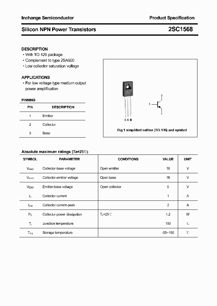 2SC1568_4385193.PDF Datasheet