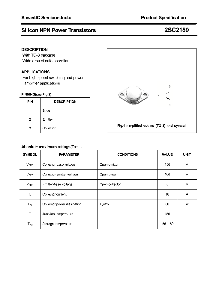 2SC2189_4394758.PDF Datasheet