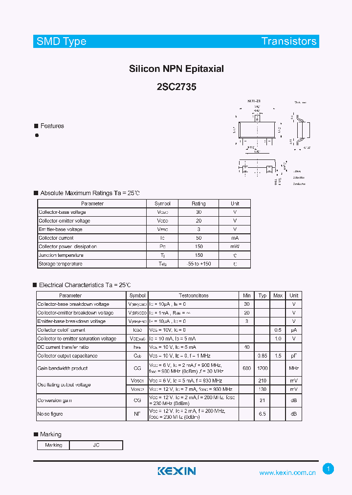 2SC2735_4319723.PDF Datasheet