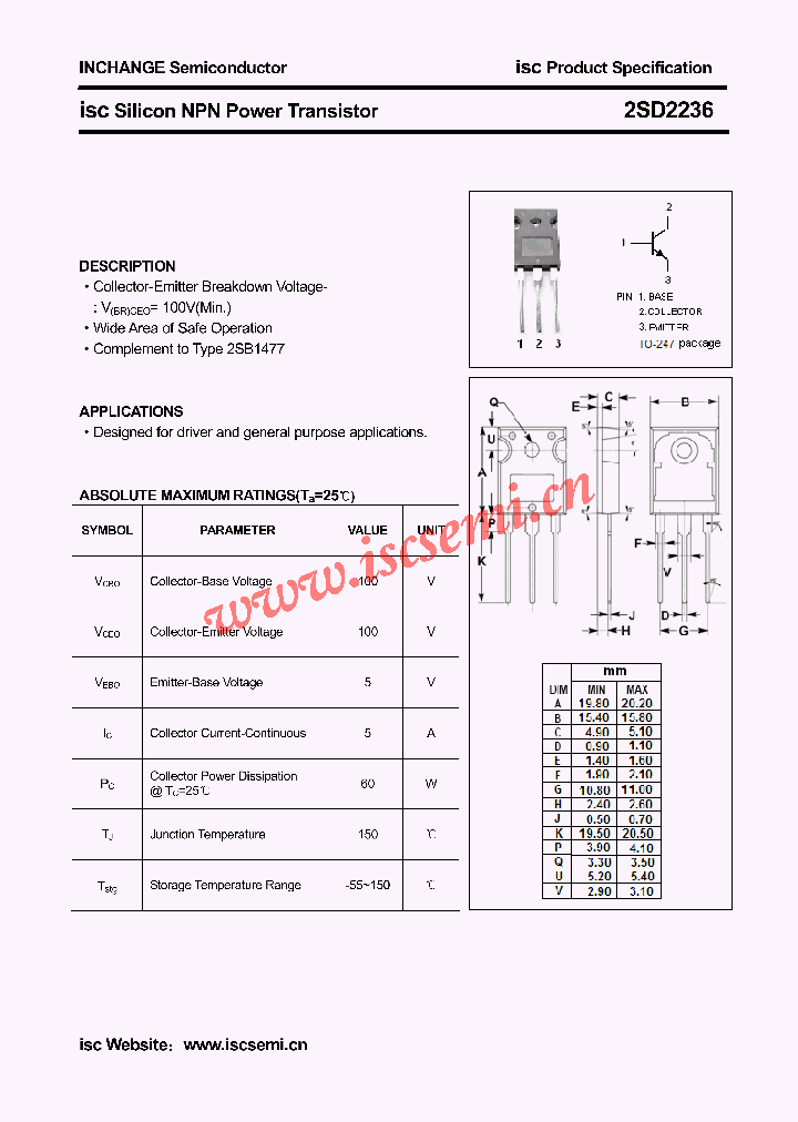 2SD2236_4691261.PDF Datasheet