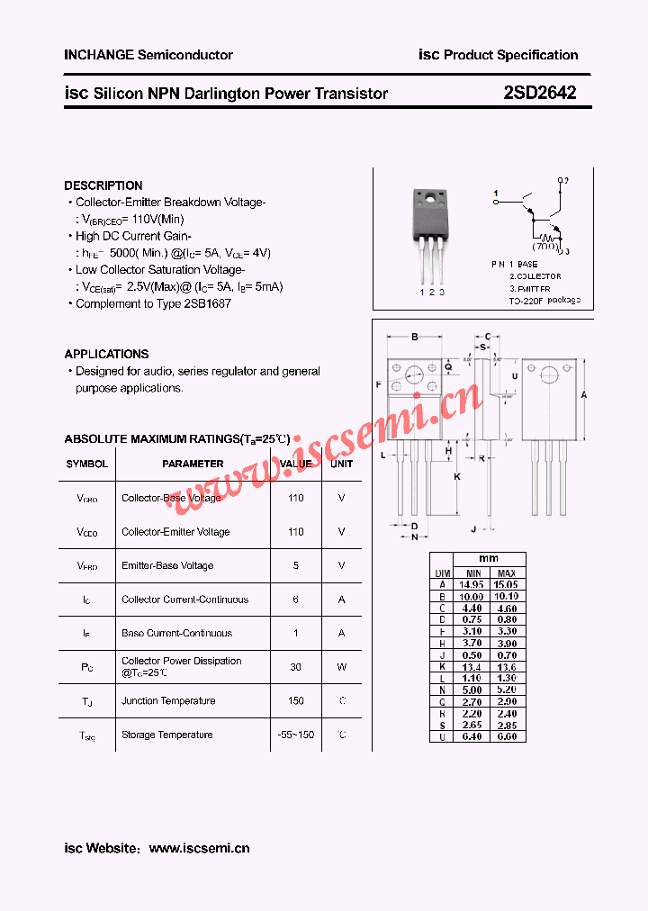 2SD2642_4463867.PDF Datasheet