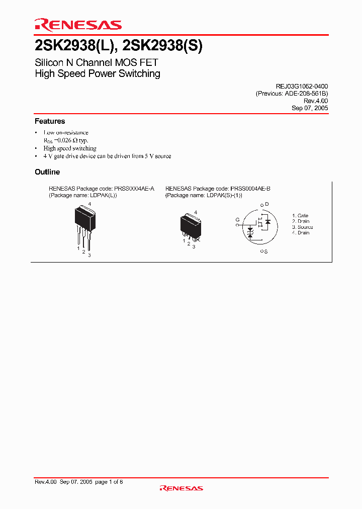 2SK2938STL-E_4325601.PDF Datasheet